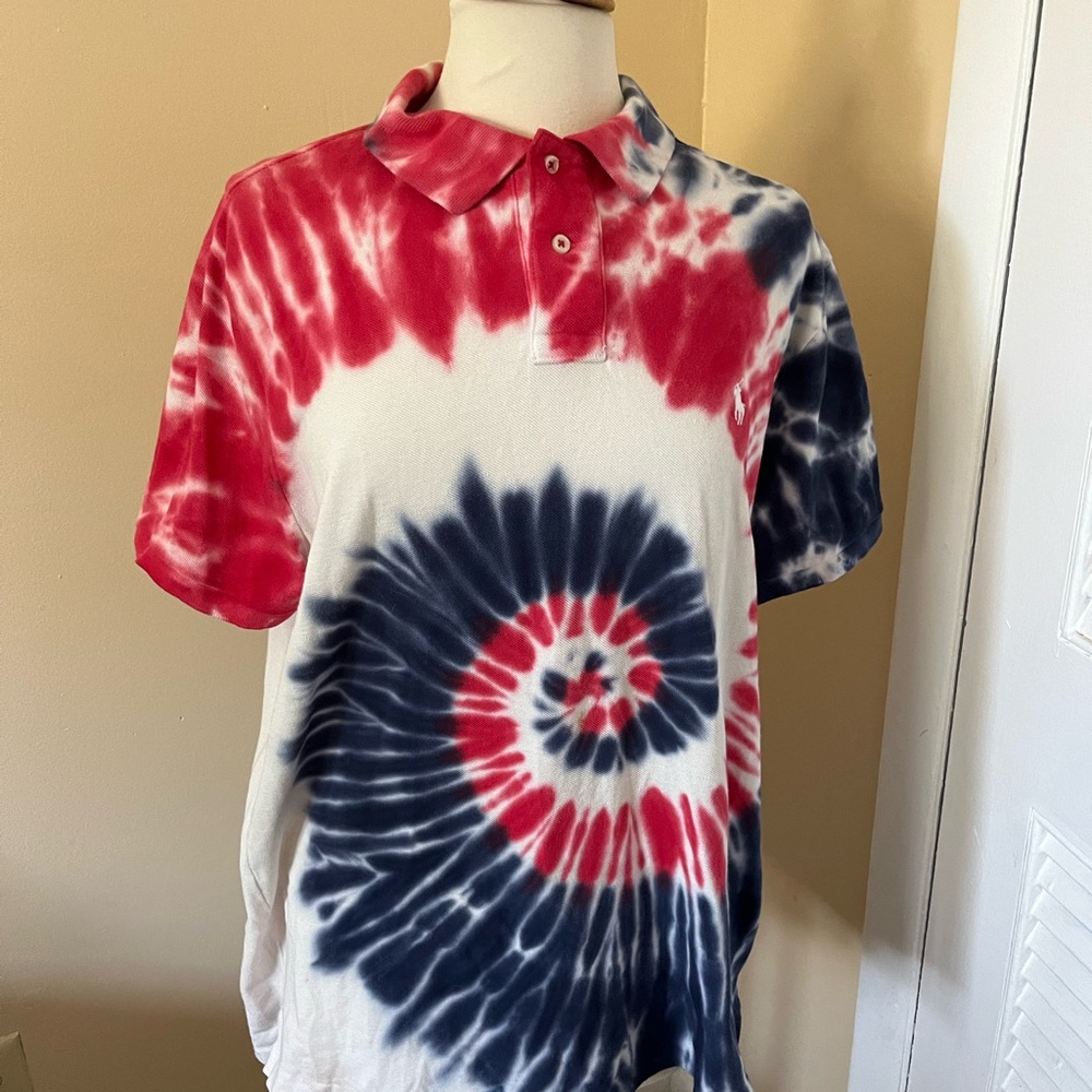Polo Ralph Lauren men’s tie dye polo shirt
